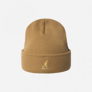 Kangol Acrylic Cuff Pull-On Camel
